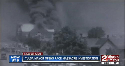 ‘This Is a Murder Investigation’ Tulsa Mayor Launches Probe Into Possible Mass Grave from 1921 Race Riot ‘This Is a Murder Investigation’ Tulsa Mayor Launches Probe Into Possible Mass Grave from 1921 Race Riot